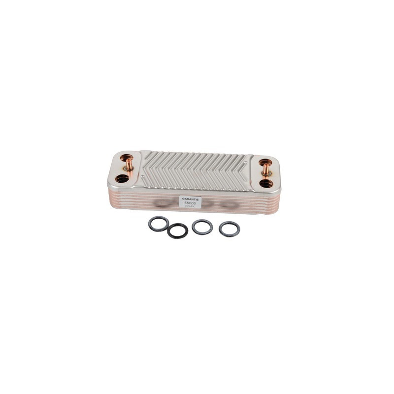Plattenwärmetauscher, 14 Platten- DIFF pour Chaffoteaux - 571646