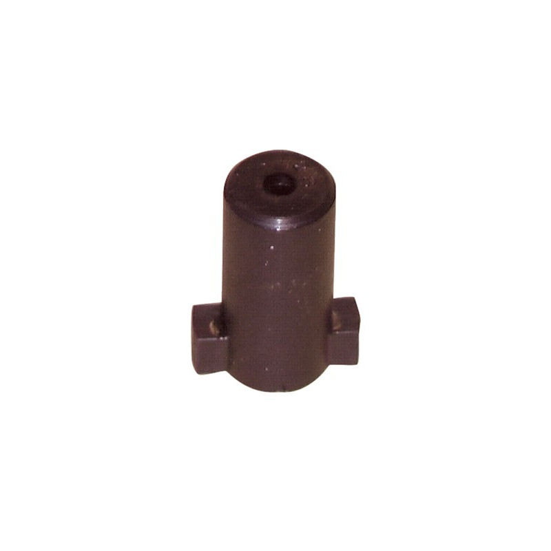 Details der direkten Kupplungen - Nasenträger - Kupplungsherz Länge 30 schwarz- DIFF - 601028  - (X6)
