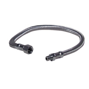 Ölschlauch M1/8" x F1/4" gerade Hochdruck (1 Stück) lg 400- DIFF - 602020