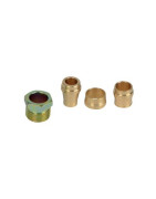 Raccord laiton 3/8" simple 6-8-10- AFRISO - 20412