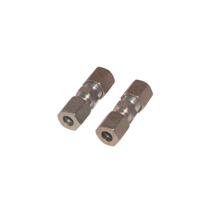 Gerades Rohr 8mm x Rohr 8mm- DIFF - 602867  - (X2)
