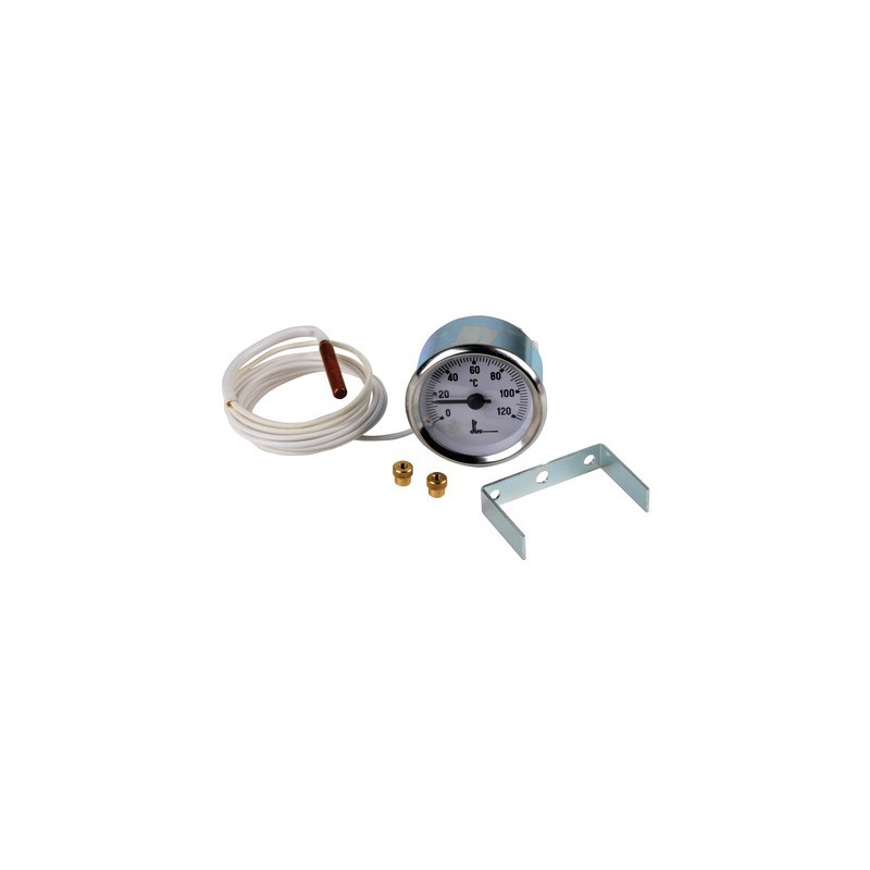 Rundes Thermometer 0° bis +120°C Durchmesser 56mm- DIFF - 606000