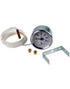 Rundes Thermometer 0° bis +120°C Durchmesser 56mm- DIFF - 606000
