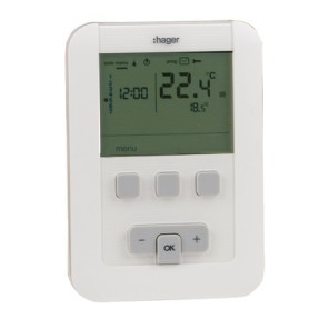 Thermostat à piles- HAGER - EK520