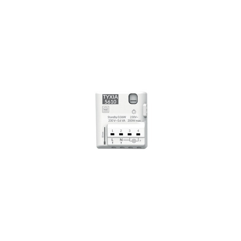 Récepteur simple pour éclairage TYXIA 5610- DELTA DORE - 6351400