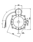 Motor AACO 60.2.110.32M- DIFF - 702107