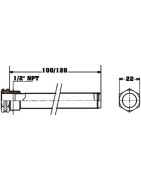 Kit doigt de gant Ø16x100mm int14.7mm- DIFF - 703498