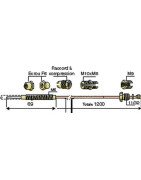 Thermocouple à dérivation 7 raccords L1200- DIFF - 704215 Thermocouple à dérivation 7 raccords L1200- DIFF - 704215