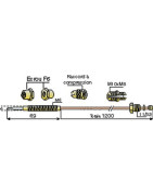 Thermocouple 6 raccords L1200mm- DIFF - 704216 Thermocouple 6 raccords L1200mm- DIFF - 704216