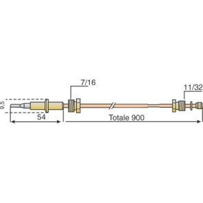 spezifisches Thermoelement- HONEYWELL HOME - Q309A 2747B