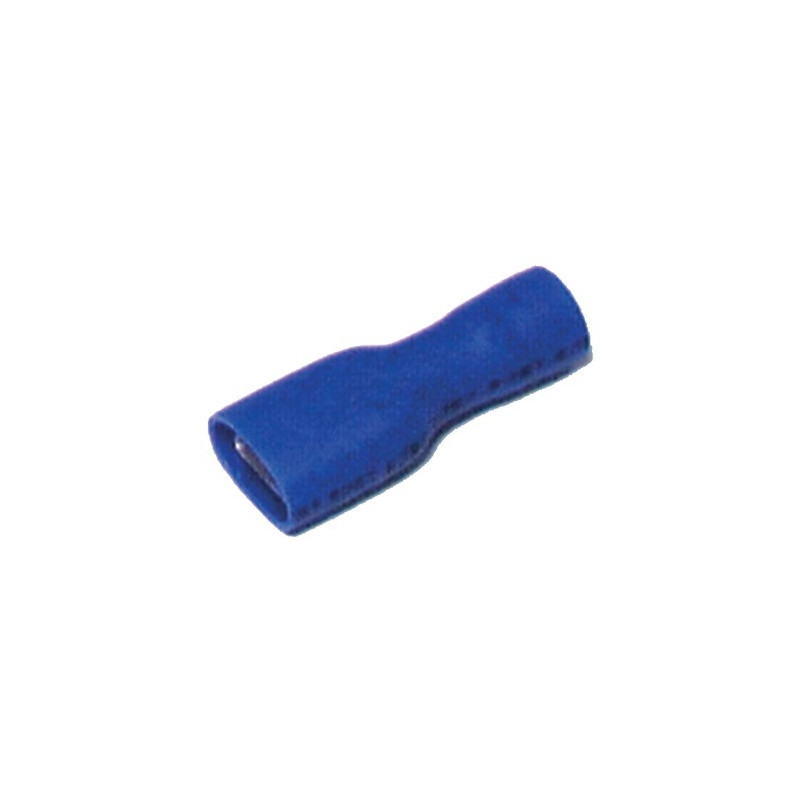 Kabelschuhe PTFE weiblich isoliert Ø 6.35- DIFF - 802128  - (X50)