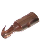 Hochspannungs-Kabelschuh zum Falzen Ø 4- DIFF - 802134  - (X12)
