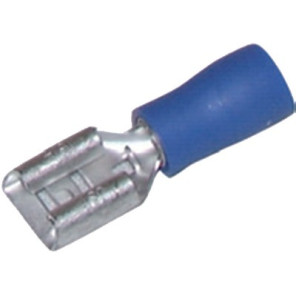 Kabelschuhe PTFE weiblich blank Ø 6.35- DIFF - 802135  - (X50)