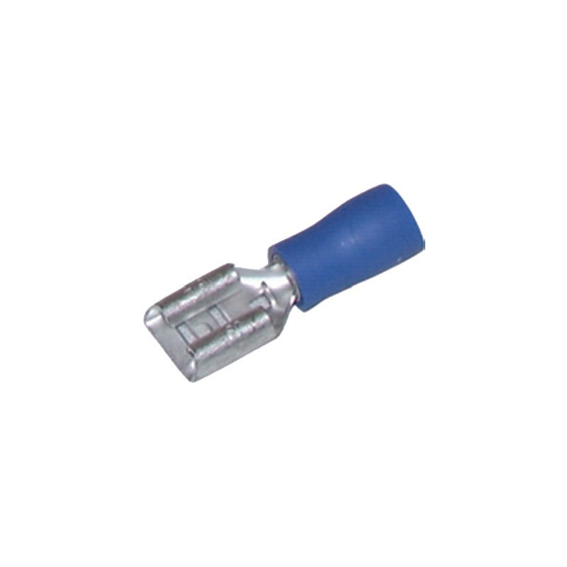 Kabelschuhe PTFE weiblich blank Ø 6.35- DIFF - 802135  - (X50)