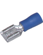 Kabelschuhe PTFE weiblich blank Ø 6.35- DIFF - 802135  - (X50)