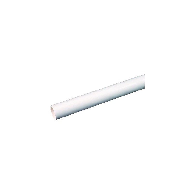 Tube rigide condensat 2m pvc blanc- DIFF - 806339  - (X15)