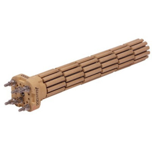 Spezifisches Keramikheizelement Ø47mm stabförmige Ummantelung Vierkantkopf 99021- DIFF pour Atlantic - RESTC00107