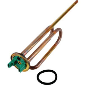 Panzer-Heizelement mit Flansch Ø 48mm Typ ECB4 2000W- DIFF - 807340