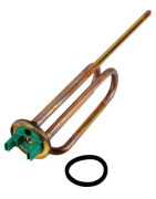 Panzer-Heizelement mit Flansch Ø 48mm Typ ECB4 2000W- DIFF - 807340