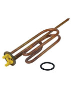 Panzer-Heizelement mit Flansch Ø 48mm Typ ECB4 2200W- DIFF - 807345