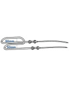 Panzer-Heizelement mit Gewinde m10 Typ ECB2 900W- DIFF - 807350