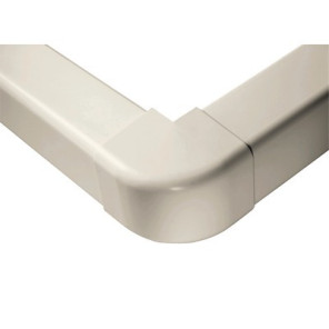 Angle externe 140 x 90 blanc crème 9001- DIFF - 807706  - (X6)
