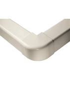 Angle externe 140 x 90 blanc crème 9001- DIFF - 807706  - (X6)
