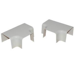 Té de derivation 110x75 blanc pur 9010- DIFF - 807752  - (X2)