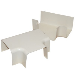 Té de dérivation 140x90 blanc crème 9001- DIFF - 807753  - (X2)