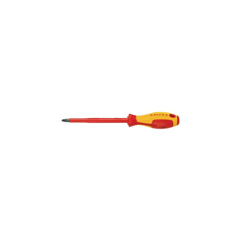 Tournevis cruciforme POZIDRIV® d'électricien PZ1- KNIPEX - 98 25 01