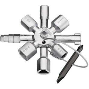 Multifunktionaler Schlüssel KNIPEX TwinKey®- KNIPEX - 00 11 01