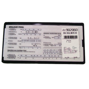 Règle calcul analyse CO2- DIFF - 902060