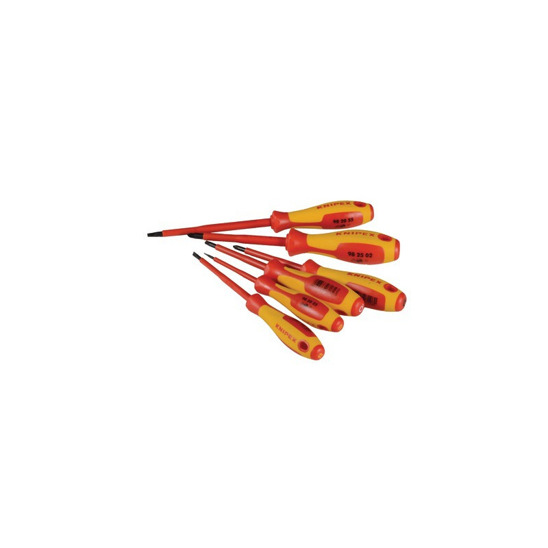 Jeu de 6 tournevis- KNIPEX - 902514
