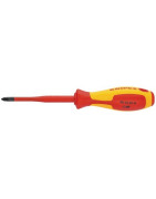 Schraubendreher (Slim) PlusMinus Phillips®, PH1- KNIPEX - 98 24 01 SLS