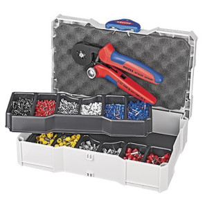 Assortiment de sertissages pour embouts de câble- KNIPEX - 97 90 09