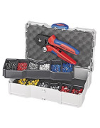 Assortiment de sertissages pour embouts de câble- KNIPEX - 97 90 09