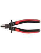 Pince coupante de côté à poignées bi-composants, L. 160 mm- KS TOOLS - 115.1012