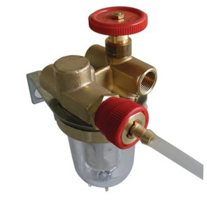 OVENTROP Wiederverwertung mit Absperrhahn IG3/8" - Entlüfter- OVENTROP - 2122103+2127600