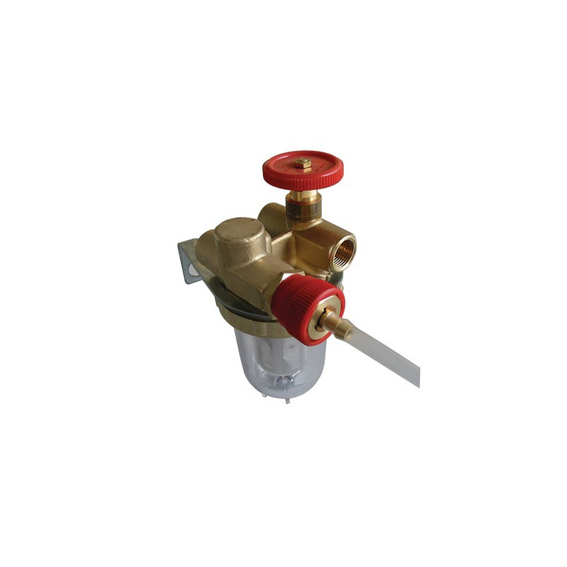 OVENTROP Wiederverwertung mit Absperrhahn IG3/8" - Entlüfter- OVENTROP - 2122103+2127600