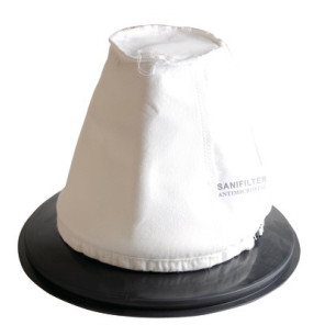 Zubehör für Sauger SERIE PRO Hauptfilter aus Baumwolle + Bund für PRO 515- DIFF - 904157