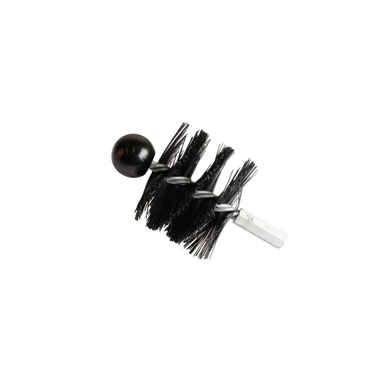 Écouvillon nylon haute température poêle à pellets Ø200mm- DIFF - 904188
