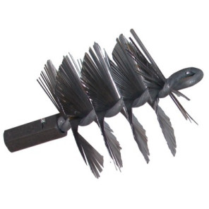 Rohrbürste aus verhärtetem Stahl 100mm x 50mm- DIFF - 904271