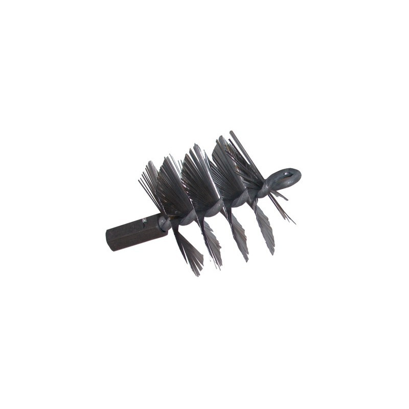 Rohrbürste aus verhärtetem Stahl 100mm x 50mm- DIFF - 904271
