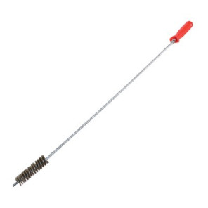 Rohrbürste mit Stiel aus vermessingtem Stahl (Stiel 6 mm) Durchmesser 80- DIFF - 904286