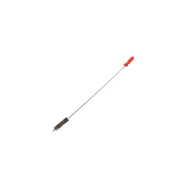 Rohrbürste mit Stiel aus vermessingtem Stahl (Stiel 6 mm) Durchmesser 80- DIFF - 904286