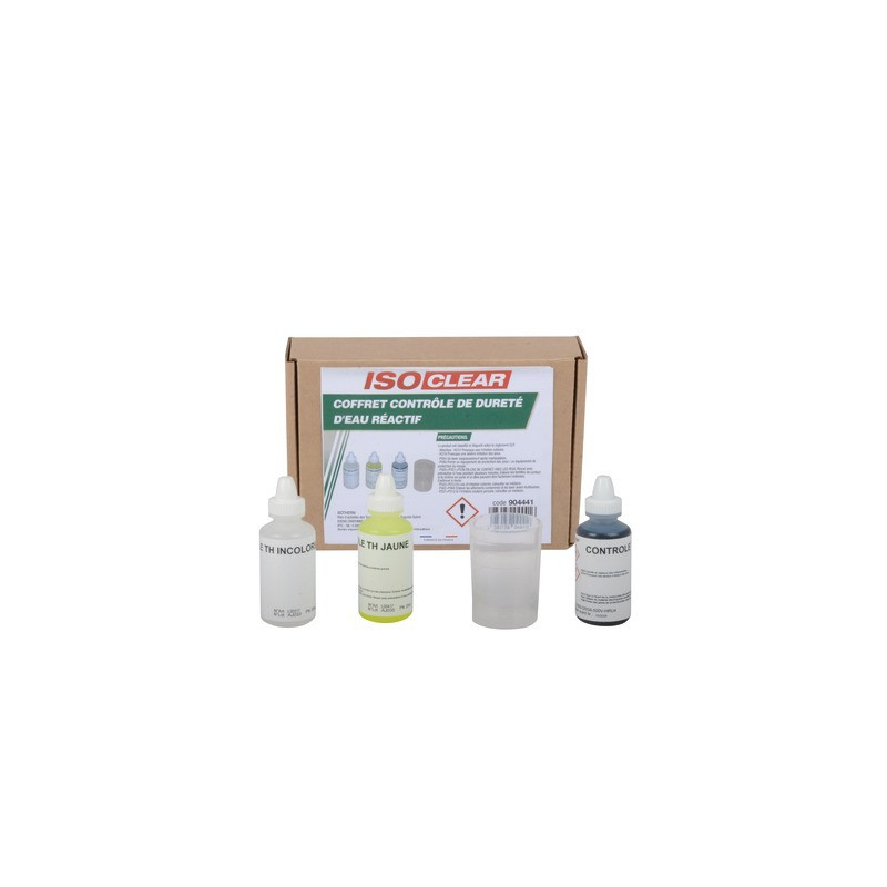 Wasserbehandlung und Analyse Kontrollkoffer für die Wasserhärte- ISOCLEAR - 904441