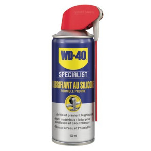 Lubrifiant au silicone, spray double position 400ml- WD40 - 33389