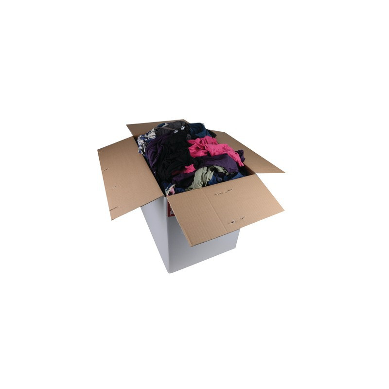 Individueller Schutz Farbige Lappen (Karton 10kg)- ISOCLEAR - 904629