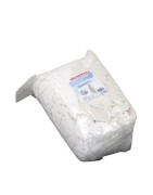 Chiffon d'essuyage coton blanc 1kg- ISOCLEAR - 904717