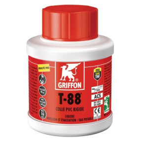 Colle PVC liquide à prise rapide T-88 25- GRIFFON - 6302439